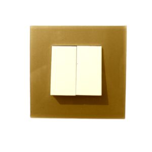 Plexy Glass Gold Front Plates Fabio